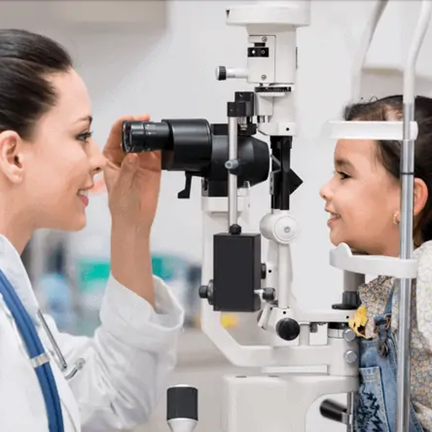 pediatric eye exam in Southwest Houston